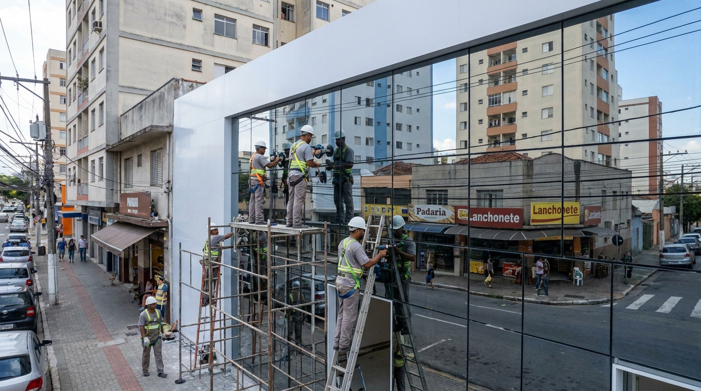 Fechamentos em Vidro em Pelotas‑RS